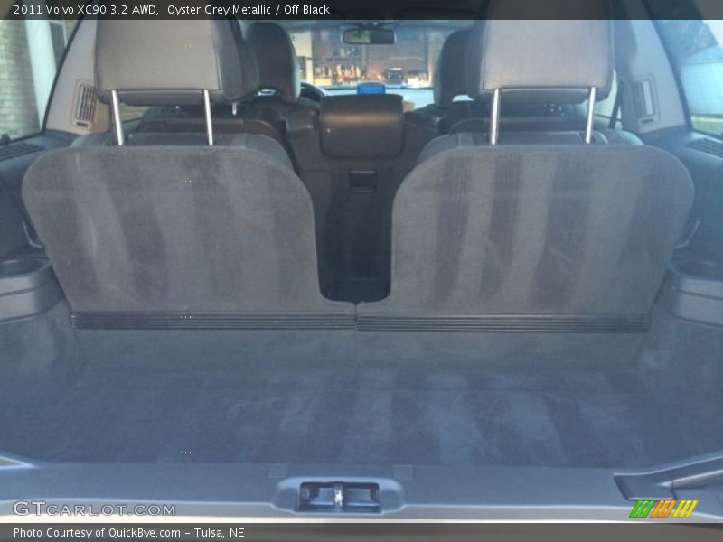 Oyster Grey Metallic / Off Black 2011 Volvo XC90 3.2 AWD