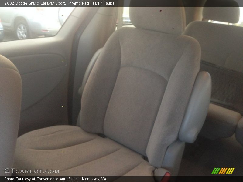 Inferno Red Pearl / Taupe 2002 Dodge Grand Caravan Sport