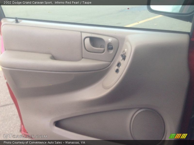 Inferno Red Pearl / Taupe 2002 Dodge Grand Caravan Sport
