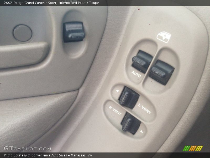 Inferno Red Pearl / Taupe 2002 Dodge Grand Caravan Sport