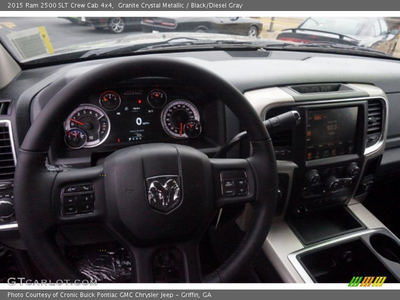 Granite Crystal Metallic / Black/Diesel Gray 2015 Ram 2500 SLT Crew Cab 4x4