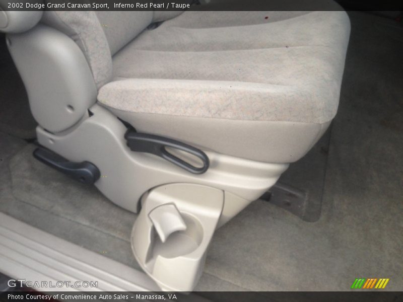 Inferno Red Pearl / Taupe 2002 Dodge Grand Caravan Sport