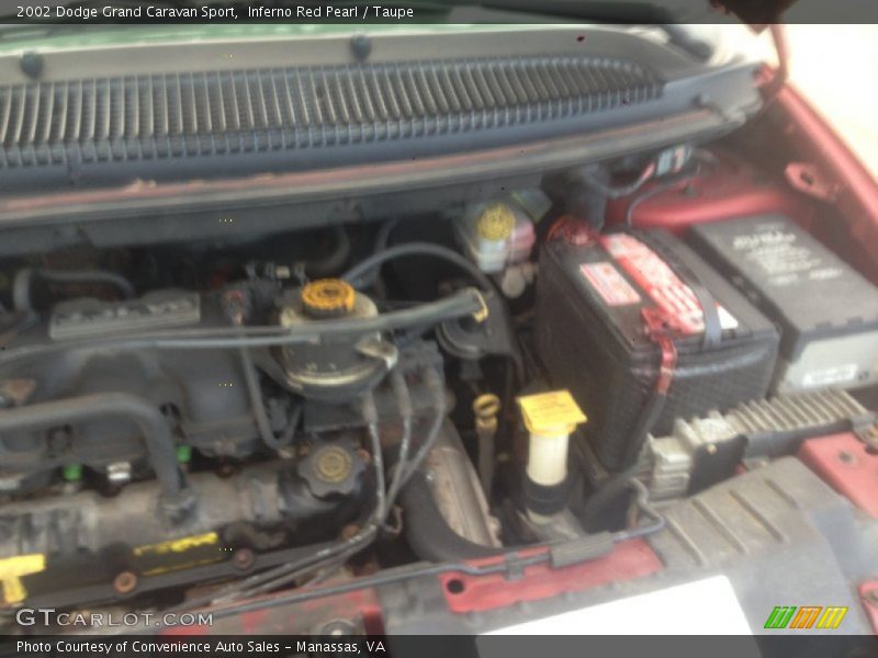 Inferno Red Pearl / Taupe 2002 Dodge Grand Caravan Sport
