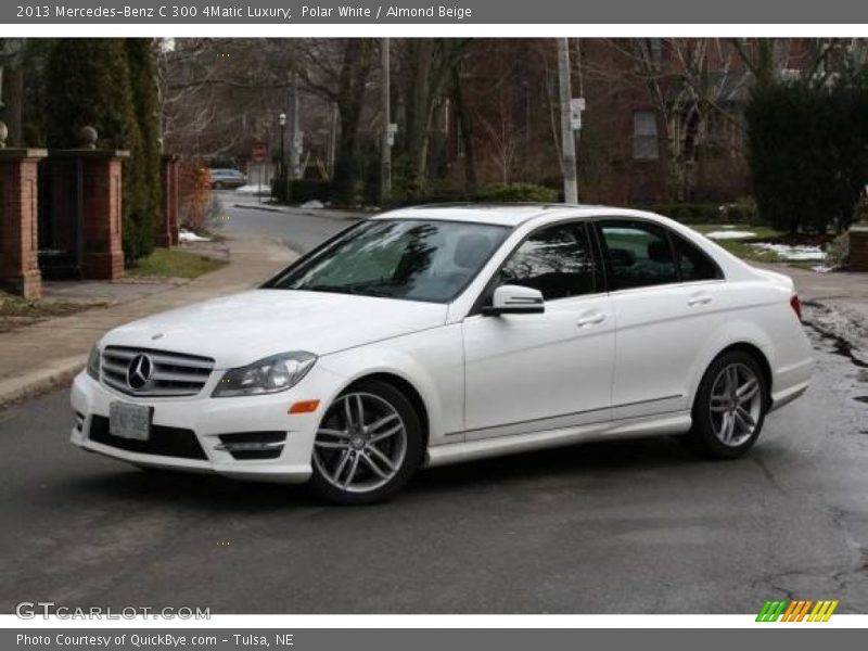 Polar White / Almond Beige 2013 Mercedes-Benz C 300 4Matic Luxury
