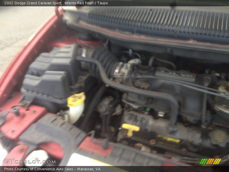 Inferno Red Pearl / Taupe 2002 Dodge Grand Caravan Sport