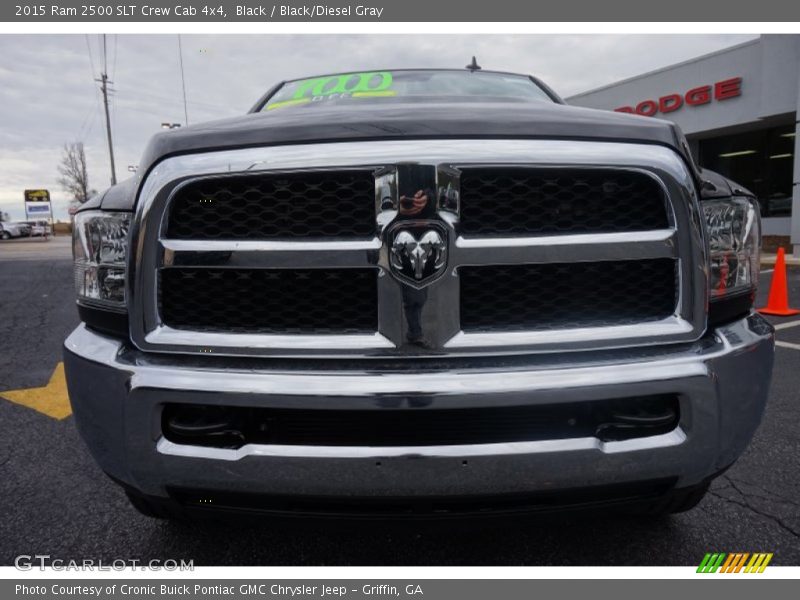 Black / Black/Diesel Gray 2015 Ram 2500 SLT Crew Cab 4x4