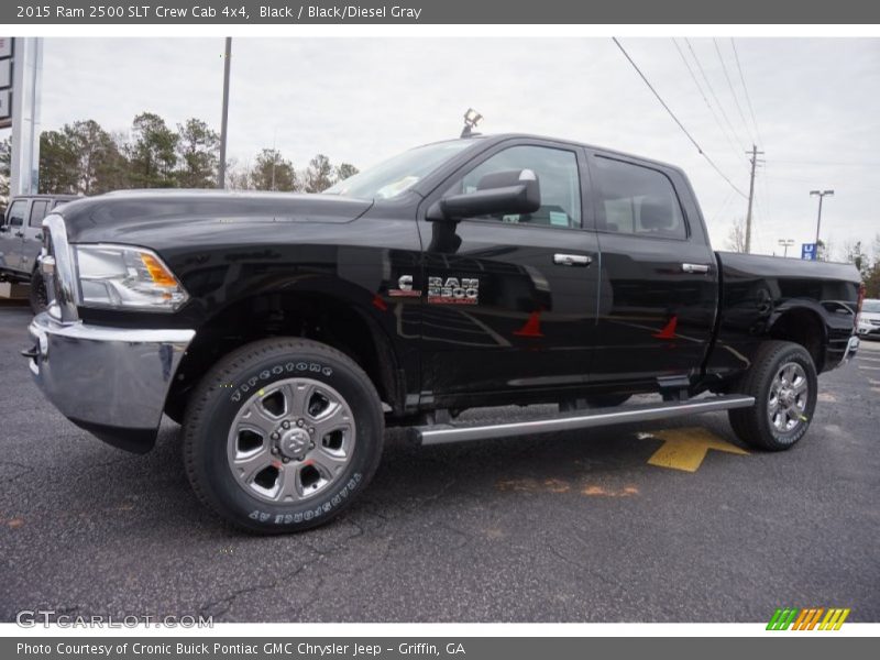 Front 3/4 View of 2015 2500 SLT Crew Cab 4x4