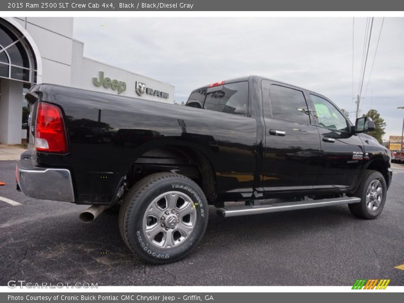Black / Black/Diesel Gray 2015 Ram 2500 SLT Crew Cab 4x4