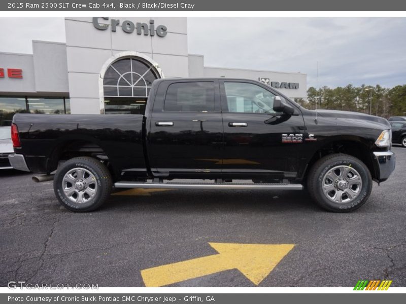 Black / Black/Diesel Gray 2015 Ram 2500 SLT Crew Cab 4x4