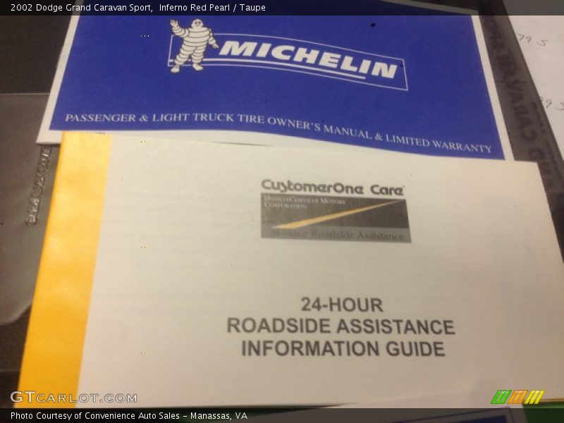 Inferno Red Pearl / Taupe 2002 Dodge Grand Caravan Sport