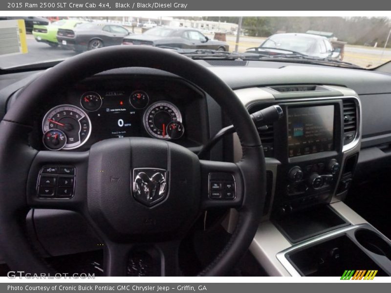 Dashboard of 2015 2500 SLT Crew Cab 4x4