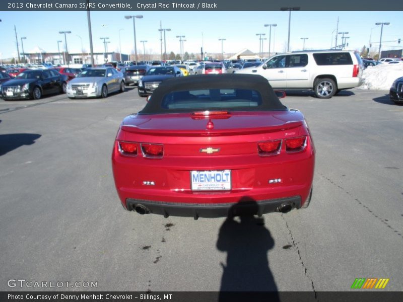 Crystal Red Tintcoat / Black 2013 Chevrolet Camaro SS/RS Convertible