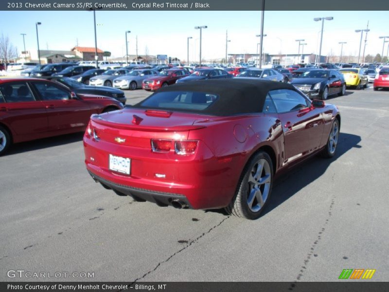 Crystal Red Tintcoat / Black 2013 Chevrolet Camaro SS/RS Convertible