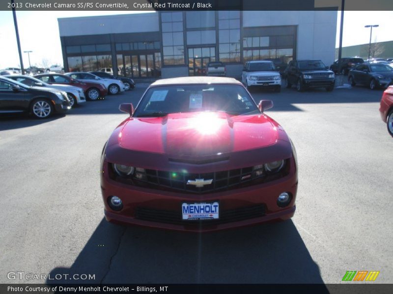 Crystal Red Tintcoat / Black 2013 Chevrolet Camaro SS/RS Convertible
