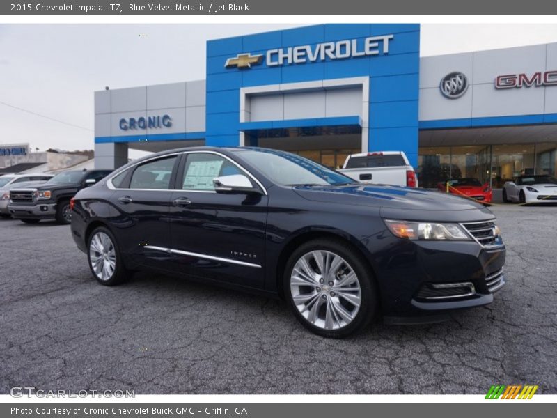 Blue Velvet Metallic / Jet Black 2015 Chevrolet Impala LTZ