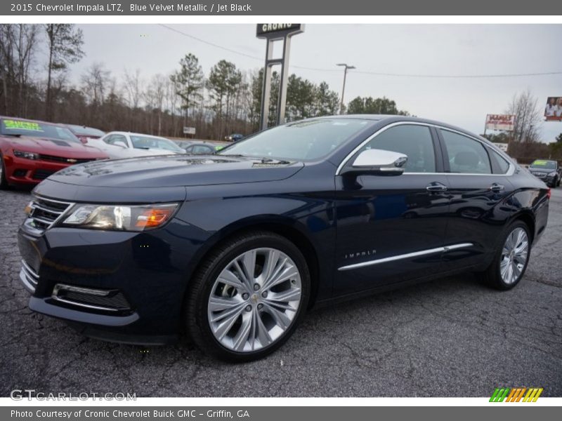 Blue Velvet Metallic / Jet Black 2015 Chevrolet Impala LTZ
