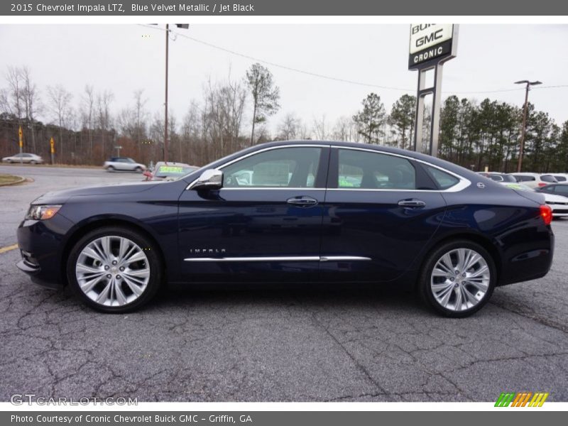 Blue Velvet Metallic / Jet Black 2015 Chevrolet Impala LTZ