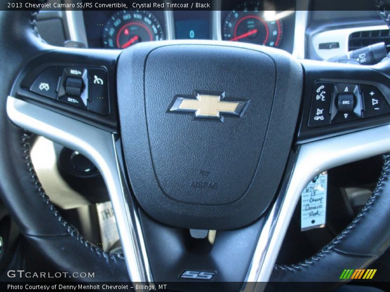 Crystal Red Tintcoat / Black 2013 Chevrolet Camaro SS/RS Convertible
