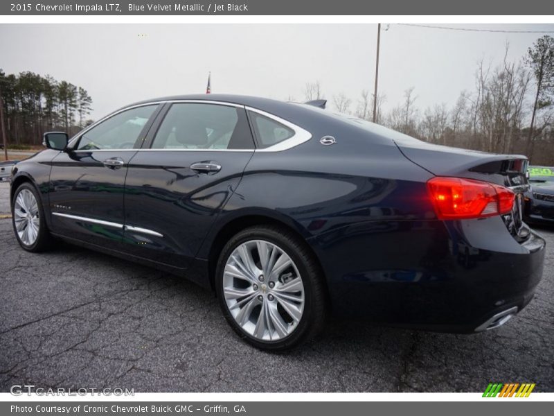 Blue Velvet Metallic / Jet Black 2015 Chevrolet Impala LTZ