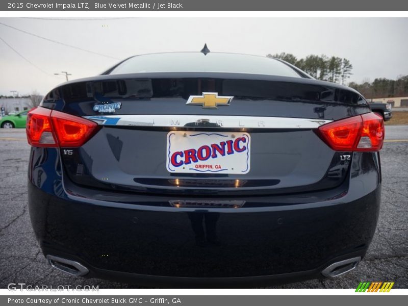 Blue Velvet Metallic / Jet Black 2015 Chevrolet Impala LTZ