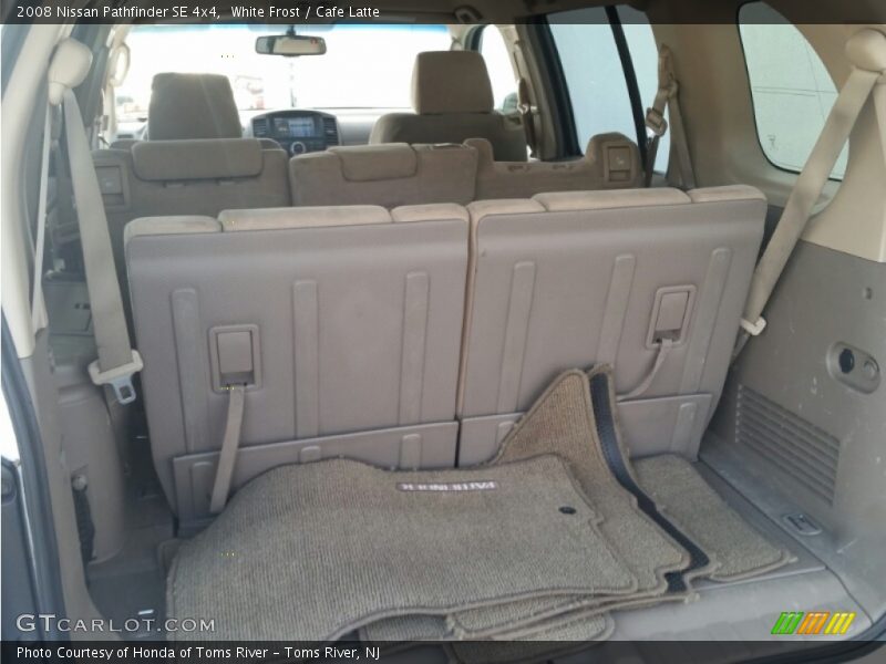 White Frost / Cafe Latte 2008 Nissan Pathfinder SE 4x4