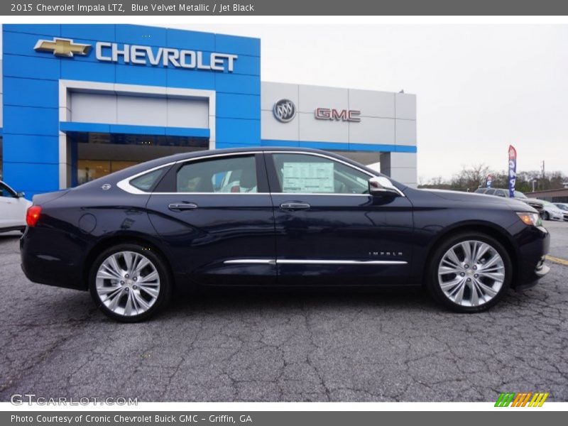 Blue Velvet Metallic / Jet Black 2015 Chevrolet Impala LTZ