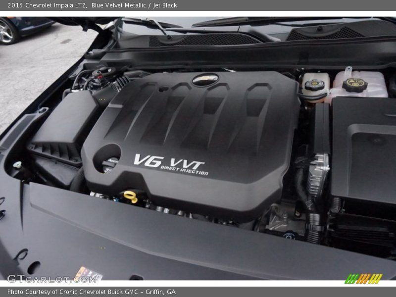 Blue Velvet Metallic / Jet Black 2015 Chevrolet Impala LTZ