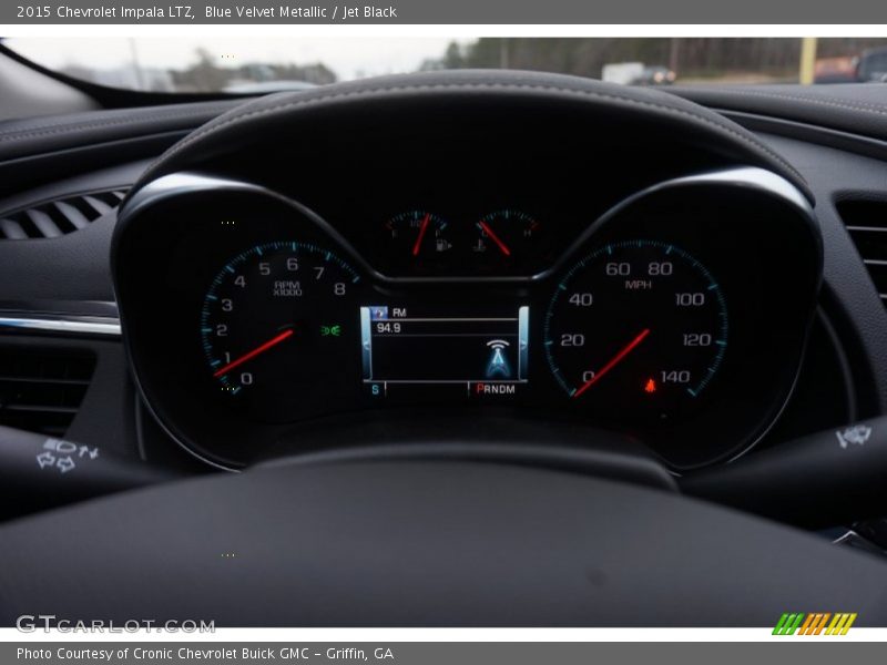 Blue Velvet Metallic / Jet Black 2015 Chevrolet Impala LTZ