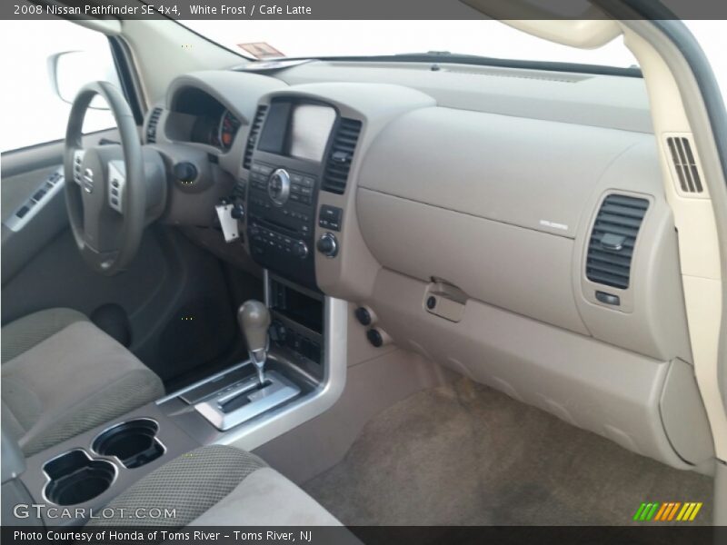 White Frost / Cafe Latte 2008 Nissan Pathfinder SE 4x4