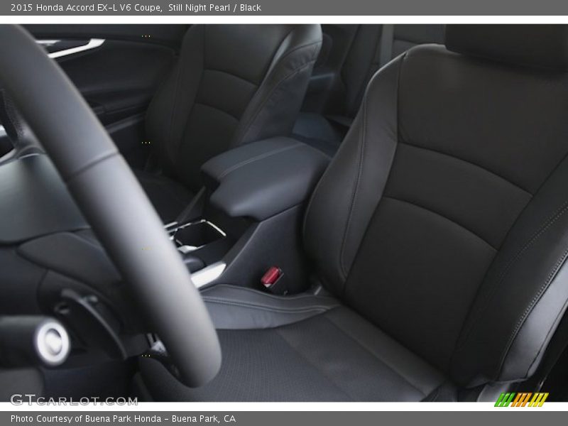 Still Night Pearl / Black 2015 Honda Accord EX-L V6 Coupe