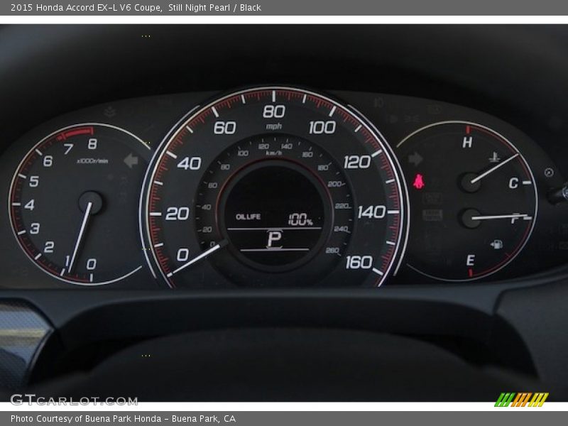 Still Night Pearl / Black 2015 Honda Accord EX-L V6 Coupe