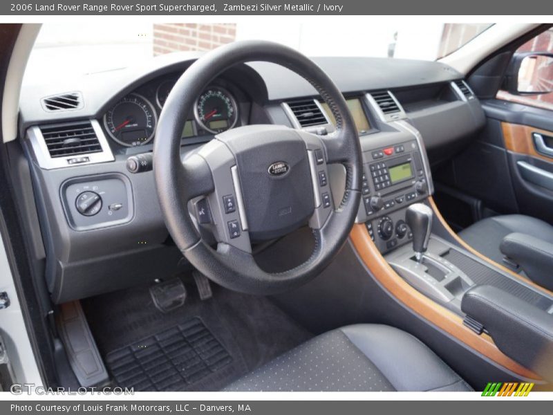 Zambezi Silver Metallic / Ivory 2006 Land Rover Range Rover Sport Supercharged