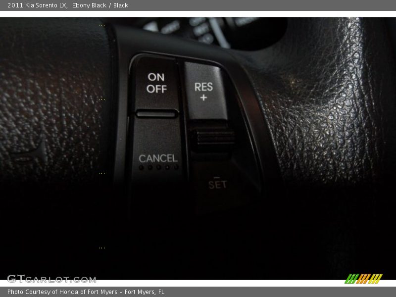 Ebony Black / Black 2011 Kia Sorento LX