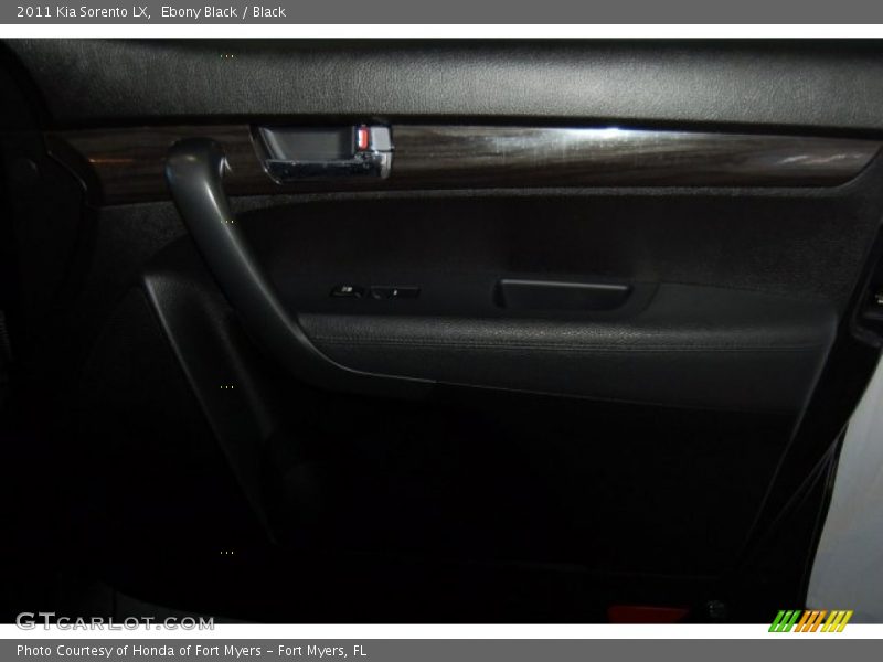Ebony Black / Black 2011 Kia Sorento LX