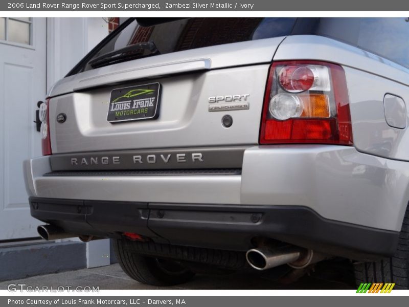 Zambezi Silver Metallic / Ivory 2006 Land Rover Range Rover Sport Supercharged