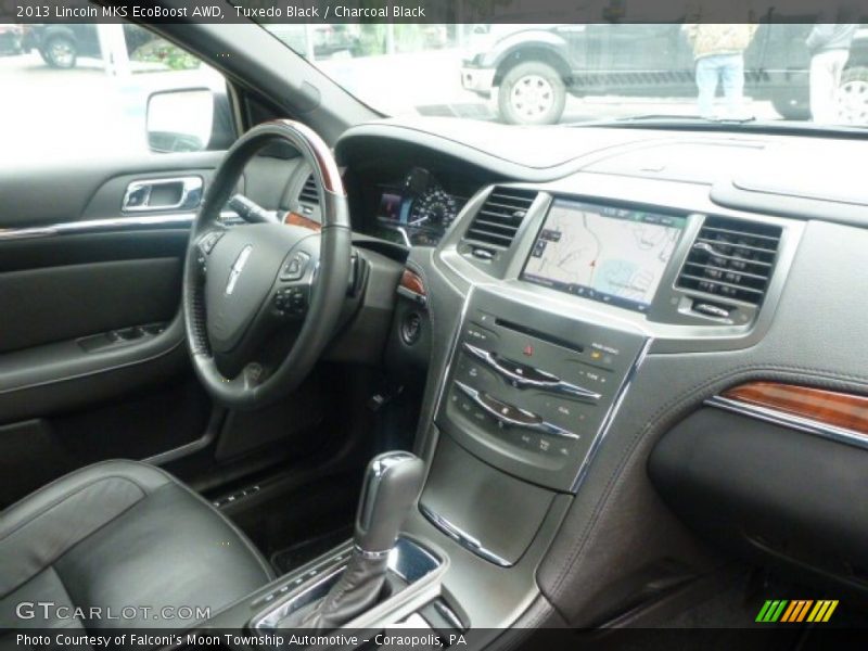 Tuxedo Black / Charcoal Black 2013 Lincoln MKS EcoBoost AWD