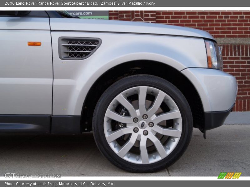 Zambezi Silver Metallic / Ivory 2006 Land Rover Range Rover Sport Supercharged