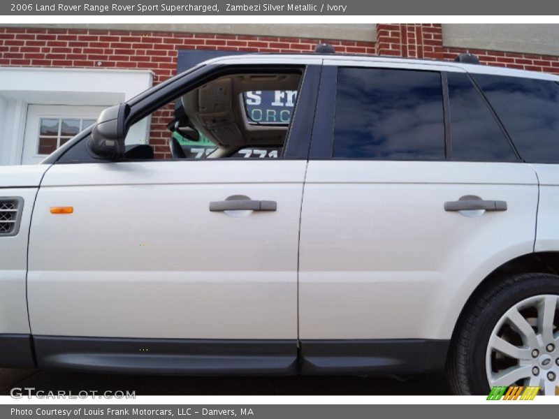 Zambezi Silver Metallic / Ivory 2006 Land Rover Range Rover Sport Supercharged