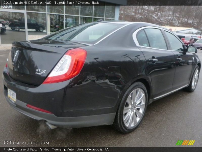 Tuxedo Black / Charcoal Black 2013 Lincoln MKS EcoBoost AWD