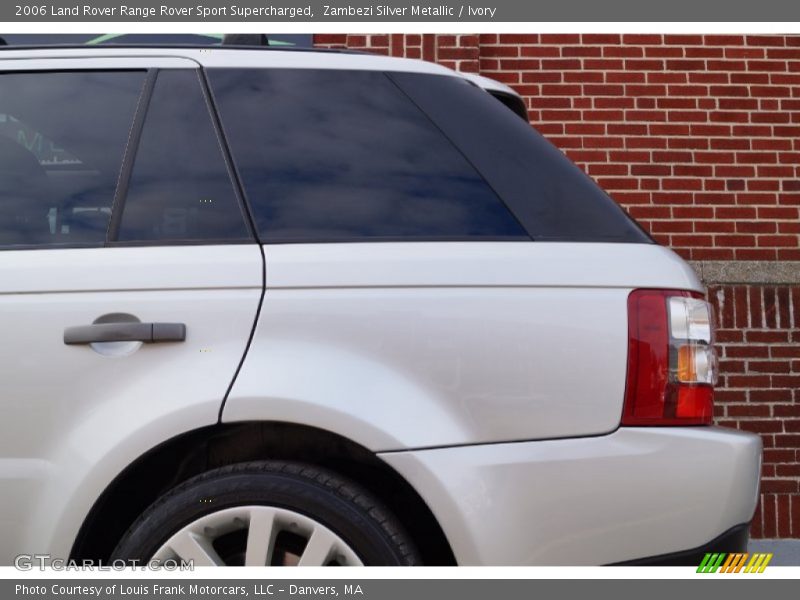 Zambezi Silver Metallic / Ivory 2006 Land Rover Range Rover Sport Supercharged