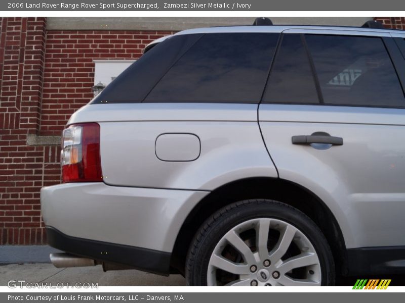 Zambezi Silver Metallic / Ivory 2006 Land Rover Range Rover Sport Supercharged