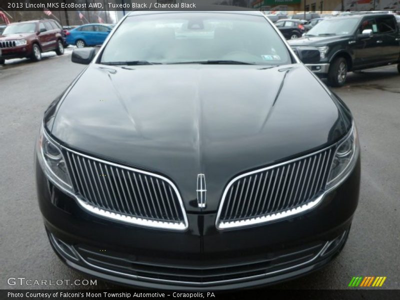 Tuxedo Black / Charcoal Black 2013 Lincoln MKS EcoBoost AWD