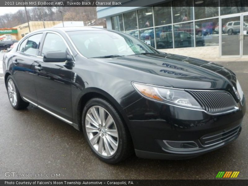 Tuxedo Black / Charcoal Black 2013 Lincoln MKS EcoBoost AWD