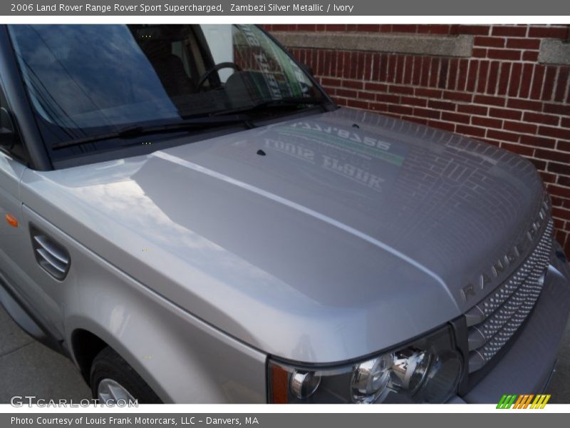 Zambezi Silver Metallic / Ivory 2006 Land Rover Range Rover Sport Supercharged