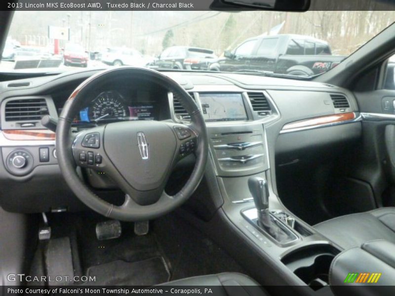 Tuxedo Black / Charcoal Black 2013 Lincoln MKS EcoBoost AWD