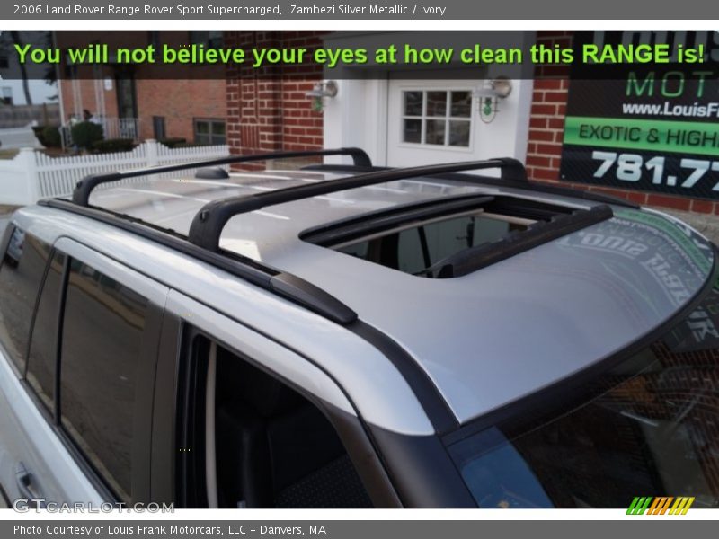 Zambezi Silver Metallic / Ivory 2006 Land Rover Range Rover Sport Supercharged