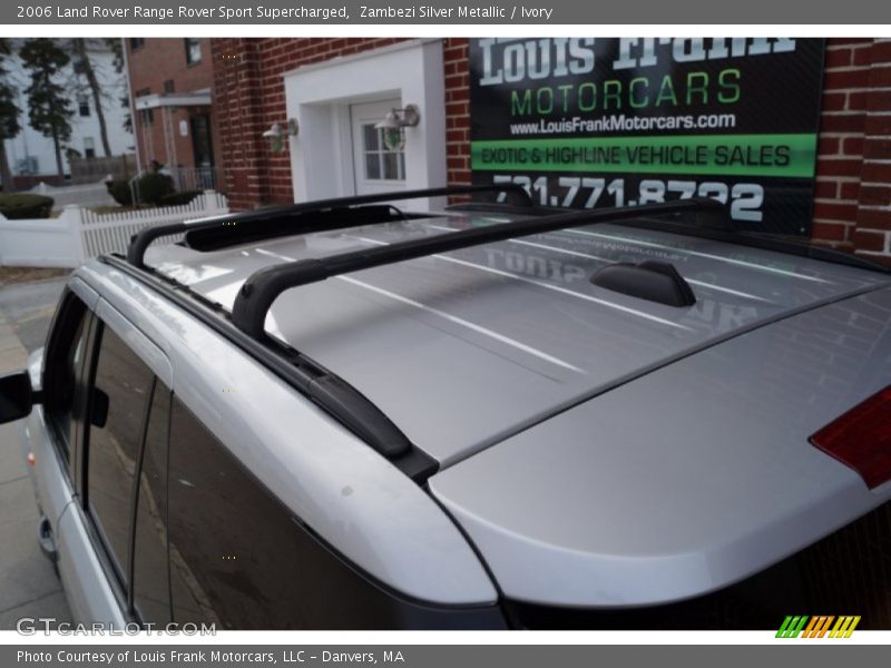 Zambezi Silver Metallic / Ivory 2006 Land Rover Range Rover Sport Supercharged