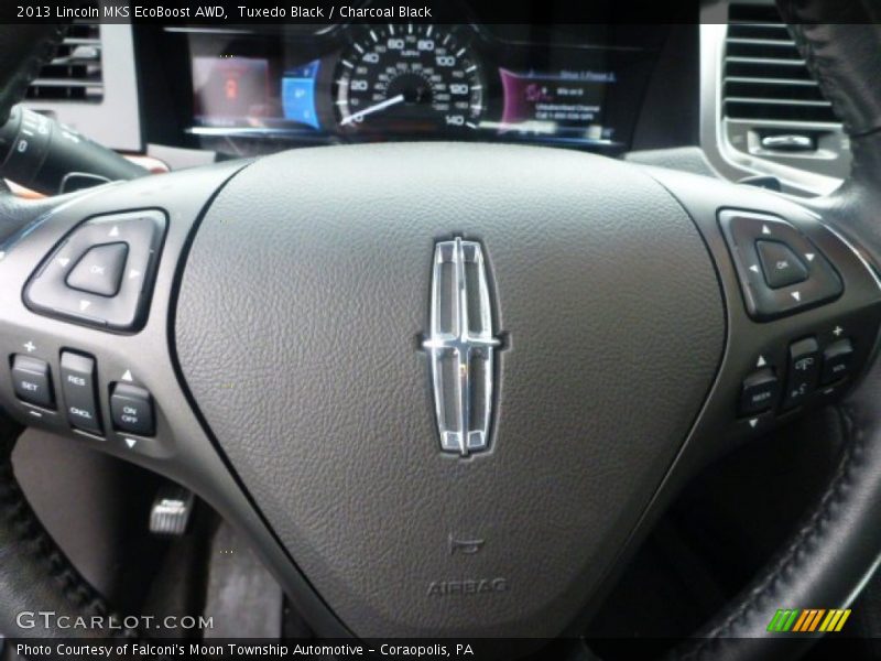 Tuxedo Black / Charcoal Black 2013 Lincoln MKS EcoBoost AWD