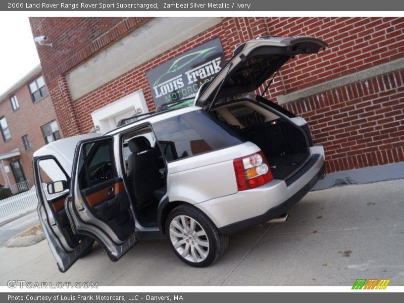 Zambezi Silver Metallic / Ivory 2006 Land Rover Range Rover Sport Supercharged