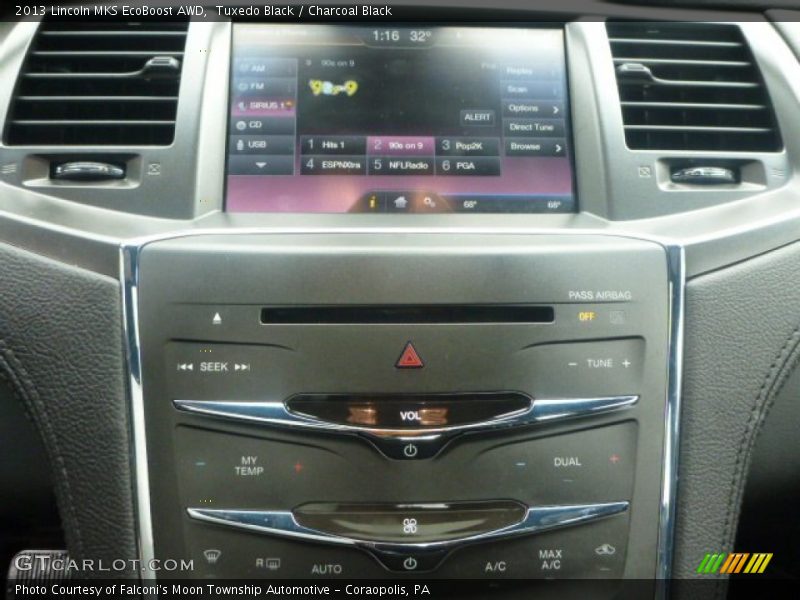 Tuxedo Black / Charcoal Black 2013 Lincoln MKS EcoBoost AWD